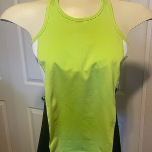 Ralph Lauren Sz XXS Green Workout Top NWT